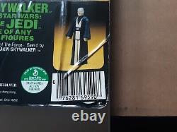 1984 Vintage ROTJ EMPEROR Carded Unpunched. 77 back Anakin offer