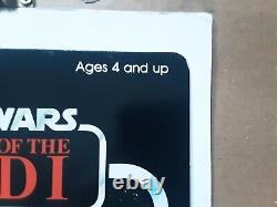 1984 Vintage ROTJ EMPEROR Carded Unpunched. 77 back Anakin offer