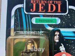 1984 Vintage ROTJ EMPEROR Carded Unpunched. 77 back Anakin offer