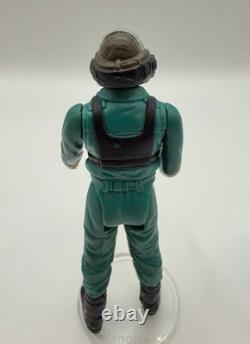 1984 Vintage Star Wars A Wing Pilot LAST 17 WithOriginal Black Endor Blaster Coin