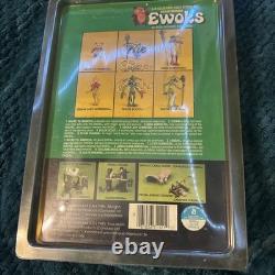 1985 Vintage Kenner Canada Star Wars Ewoks Cartoon Dulok Shaman UP