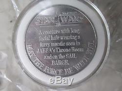 1985 Vintage Star Wars Power Force Potf Coin, Yak Face Rare