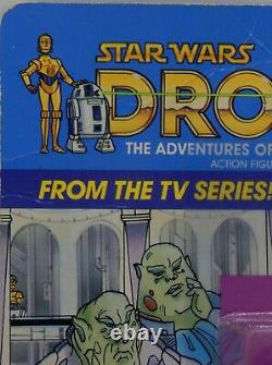 1985 vintage SISE FROMM Kenner Star Wars MOC action figure DROIDS cartoon RARE