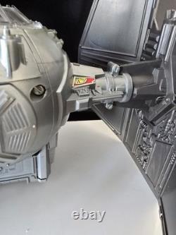 1988 Vintage Tie Interceptor Nave Imperial Star Wars GLASSLITE Brazil POTF + Box
