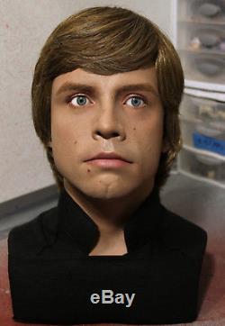 1/1 Lifesize CUSTOM Luke Skywalker bust Vintage Star Wars ROTJ prop PREORDER