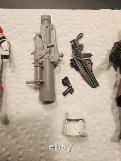 2008 Vintage Hasbro Star Wars Clone Wars Turbo Tank With 5 Action figures