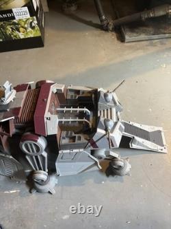 2008 Vintage Star Wars Clone Wars AT-TE Walker Working Lights And Sounds