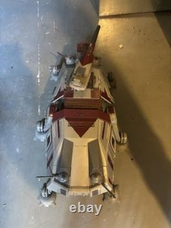 2008 Vintage Star Wars Clone Wars AT-TE Walker Working Lights And Sounds
