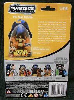 2010 Star Wars Vintage Collection VC16 Obi-Wan Kenobi Mint in Package