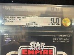 2019 Star Wars Vintage Collection VC09 Boba Fett ESB AFA U9.0