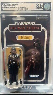 2022 STAR WARS VINTAGE COLLECTION DARTH VADER (DARK TIMES) VC241 AFA U8.5 Graded