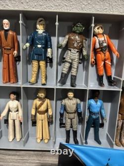 24 Vintage Star Wars Kenner Figures Mini-Action Figure With Collector's Case