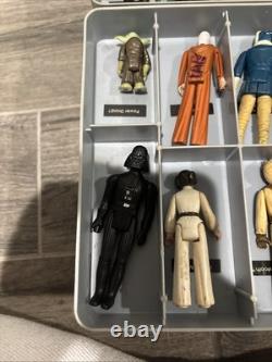 24 Vintage Star Wars Kenner Figures Mini-Action Figure With Collector's Case
