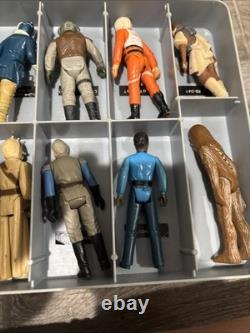 24 Vintage Star Wars Kenner Figures Mini-Action Figure With Collector's Case