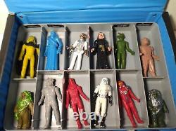 24 Vintage Star Wars Mexican Bootleg Action Figures Collection Lot w- Case