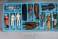 25 Vintage Star Wars Action Figures Lot + Space Case Kenner