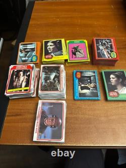 298 Vintage Star Wars Trading Cards Rare