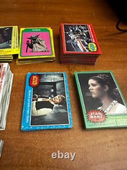298 Vintage Star Wars Trading Cards Rare
