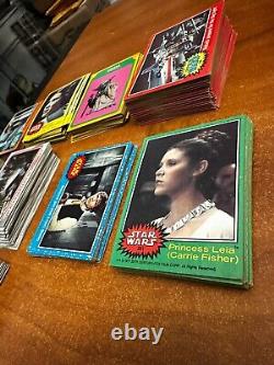 298 Vintage Star Wars Trading Cards Rare