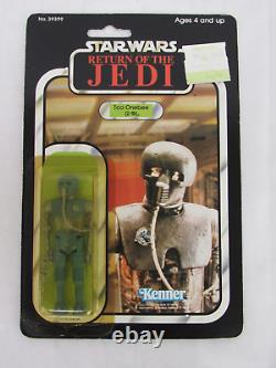 2-1B Medical Droid Vintage 1983 Kenner Star Wars ROTJ 77-Back Sealed MOC PL57