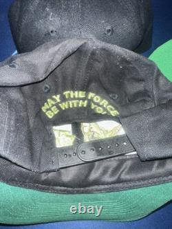4 Vintage Star Wars Hats Epsiode One, Phantom Menace, Darth Vader, Yoda NEW