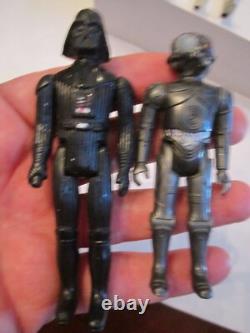 (7) Vintage Star Wars Figures G. M. F. G. I. 1977-1982 -darth Vader & More Bba11