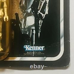 8D8 UNPUNCHED 1983 MOC 77A Kenner Vintage Star Wars Figure w Star Case