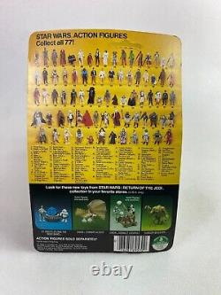 8D8 Vintage Star Wars ROTJ Action Figure New 1983 Kenner 77 Back Unpunched