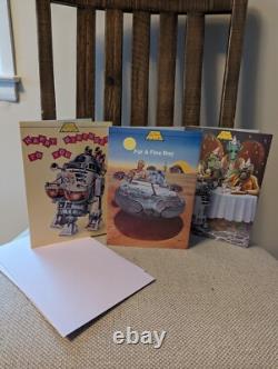 8 Vintage Star Wars Birthday Cards From 1984 Beautiful Embossed Art Work