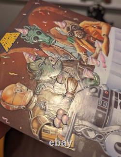8 Vintage Star Wars Birthday Cards From 1984 Beautiful Embossed Art Work