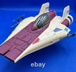 A-Wing Fighter 1985 Droids STAR WARS Vintage Original 100% COMPLETE