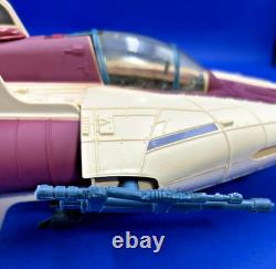 A-Wing Fighter 1985 Droids STAR WARS Vintage Original 100% COMPLETE
