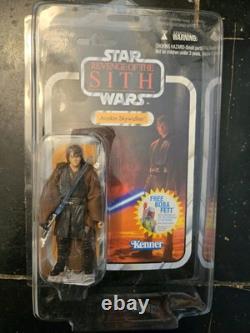 Anakin Skywalker 2010 STAR WARS Vintage Collection VC13 FOIL In Protector