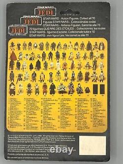 Anakin Skywalker Vintage 1983 Star Wars 70 Back Tri Logo ROTJ NM with Card READ