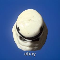 Authentic Vintage Star Wars Luke Skywalker Stormtrooper Last 17 POTF Helmet Only