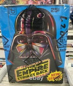 BBCE sealed vintage 1980 Topps Star Wars Empire Strikes Back wax box Series 2