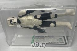 BIKER SCOUT STAR WARS ACTION FIGURE ROTJ? AFA 75? Vintage Loose Kenner 1983