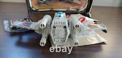 Battle Damaged 1978 X-Wing Fighter Light WORKS Original Star Wars Vintage & Box