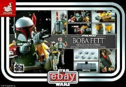Boba Fett Star Wars ESB Vintage Color 1/6 Figure Hot Toys MMS571
