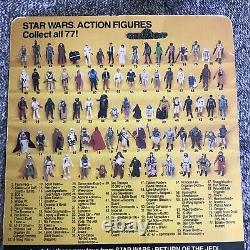 Boba Fett Star Wars No. 39250 ROTJ 77 Back Vintage Kenner 1983
