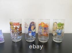 Burger King 1977 Star Wars Set of 4 Glasses Original Bag Coca Cola Vintage 1977