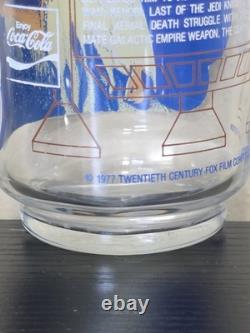 Burger King 1977 Star Wars Set of 4 Glasses Original Bag Coca Cola Vintage 1977