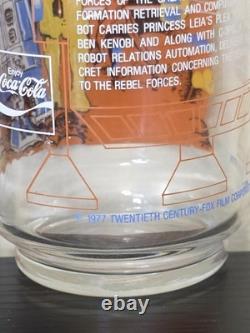 Burger King 1977 Star Wars Set of 4 Glasses Original Bag Coca Cola Vintage 1977