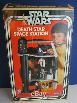 COMPLETE star wars VINTAGE DEATH STAR SPACE STATION PLAYSET original KENNER 1977