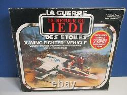 COMPLETE star wars VINTAGE X WING FIGHTER original BOXED kenner BATTLE DAMAGED