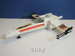 COMPLETE star wars VINTAGE X WING FIGHTER original BOXED kenner BATTLE DAMAGED