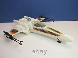 COMPLETE star wars VINTAGE X WING FIGHTER original BOXED kenner BATTLE DAMAGED