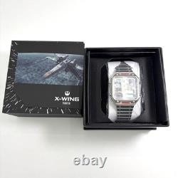 Citizen Star Wars Vintage Ana-Digi Quartz Stainless JG2131-51H Watch USED Auth