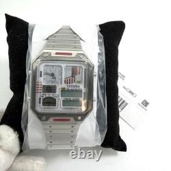 Citizen Star Wars Vintage Ana-Digi Quartz Stainless JG2131-51H Watch USED Auth