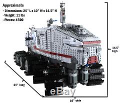 Custom Lego Star Wars UCS RC Clone Turbo Tank 8098 75151 10143 75192 10221 75292